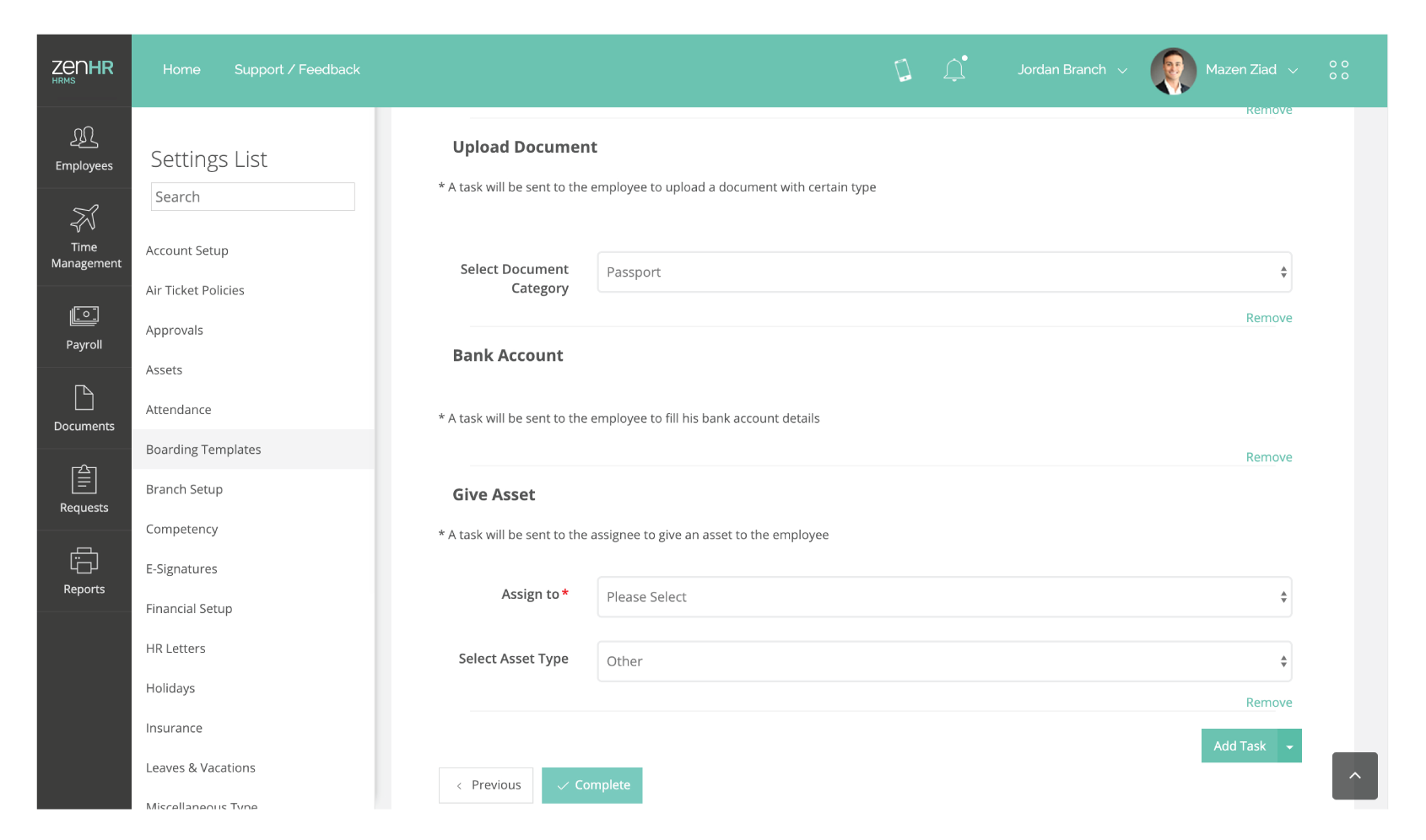 Onboarding and Offboarding